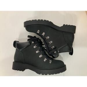 WYDR Studios Scout Lug Hiker Boots Black 8W